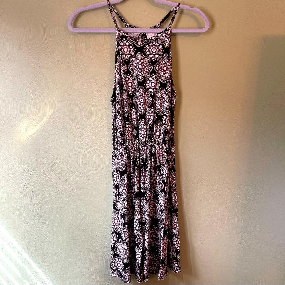 Summer dress light halter flowy